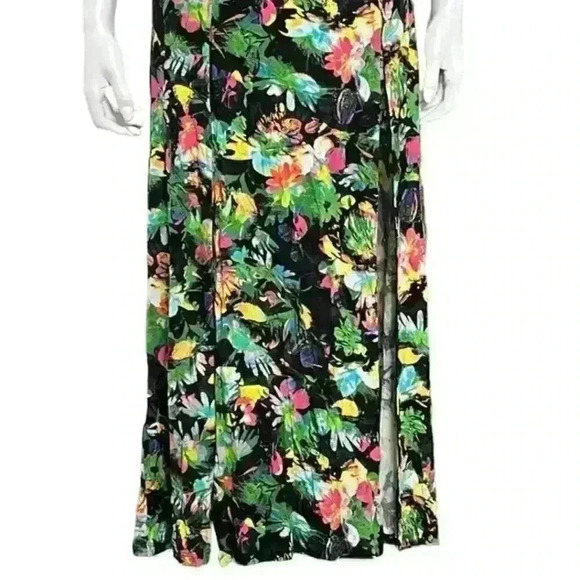Bongo Molly Floral Maxi Skirt Junior Size Large - Picture 6 of 12